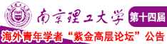 操美国骚逼黄色视频南京理工大学第十四届海外青年学者紫金论坛诚邀海内外英才！